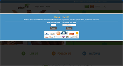 Desktop Screenshot of choice-wireless.com